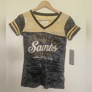 Touch by Alyssa Milano New Orleans Saints Shirt Size S NWT